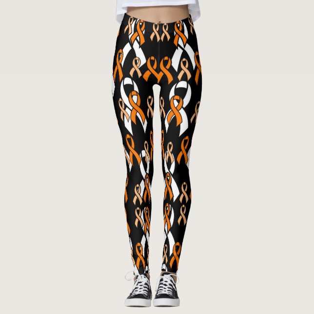 Leggings Rubans orange...RSD/CRPS (Devant)
