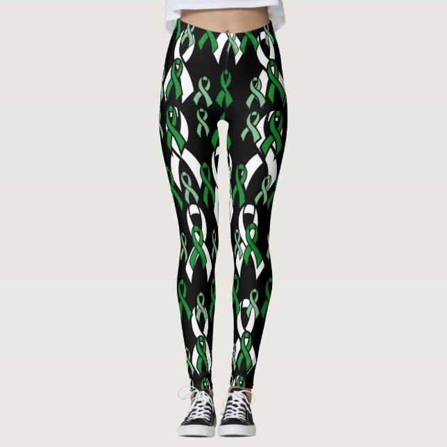 Leggings Rubans verts...C Diff (Devant)