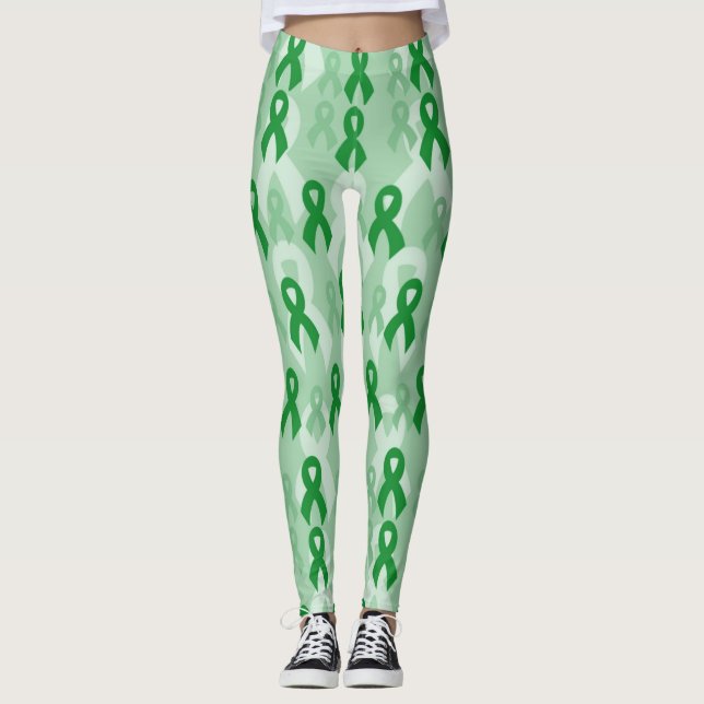 Leggings Rubans verts...C Diff (Devant)