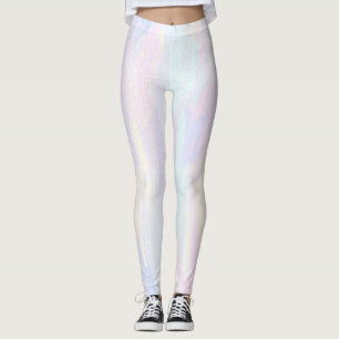 Leggings Rubriques de peinture Pastel