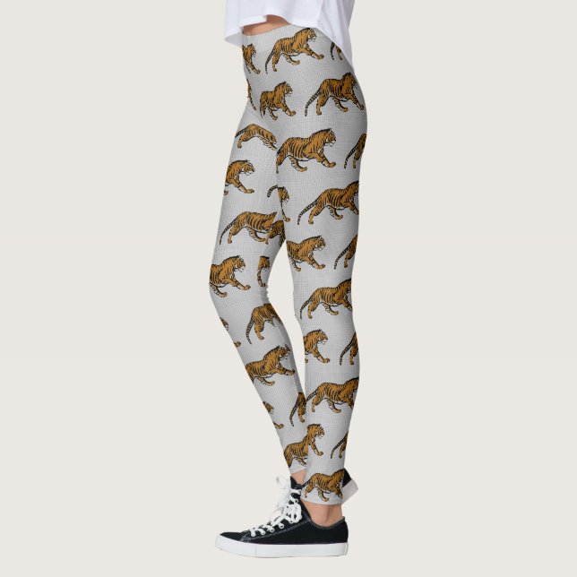 Leggings Rugir! Je suis un tigre ! - (Gauche)