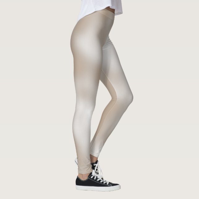 Leggings Sable amovible Classique Blanc Ombré (Droite)