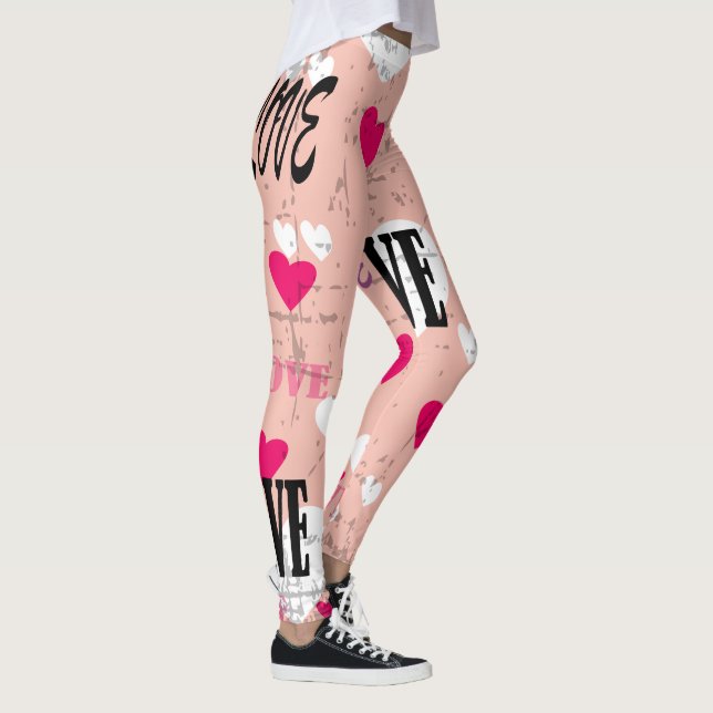 Leggings Saint Valentin Amour (Droite)