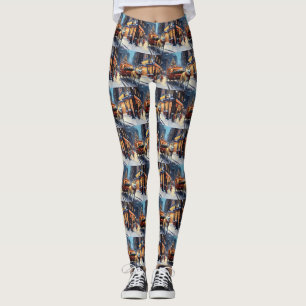 Leggings Saison de Noël Akita
