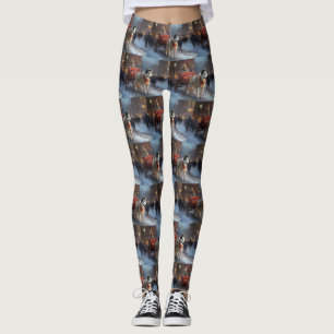 Leggings Saison de Noël du Malamute de l'Alaska