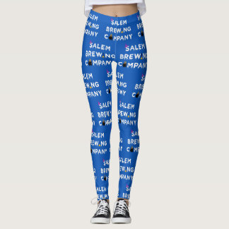 Leggings Salem Brewing Company White