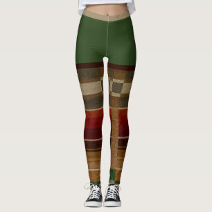 LEGGINGS "SALSA VERDE" IMPRIMÉ AUTHENTIQUE - PATRIMOINE HIS
