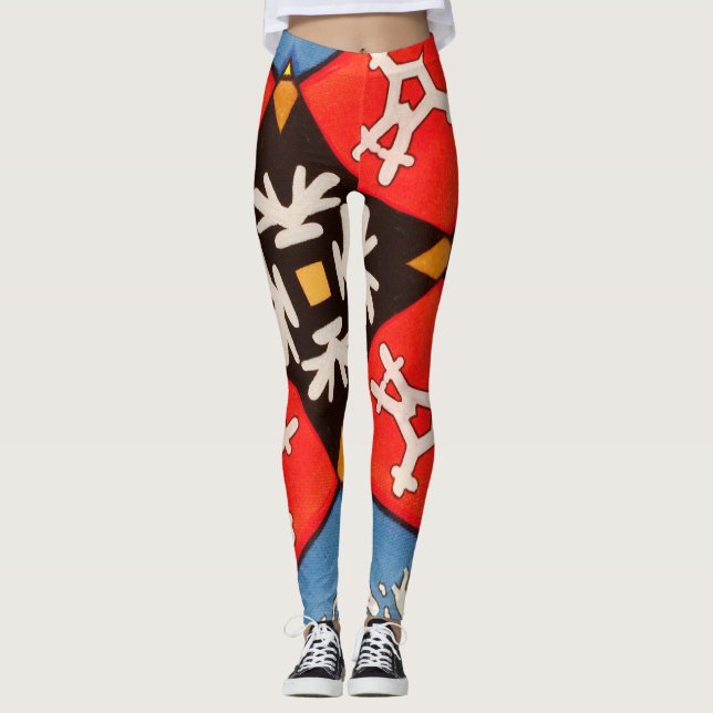 Leggings Samisk inspiration  (Devant)