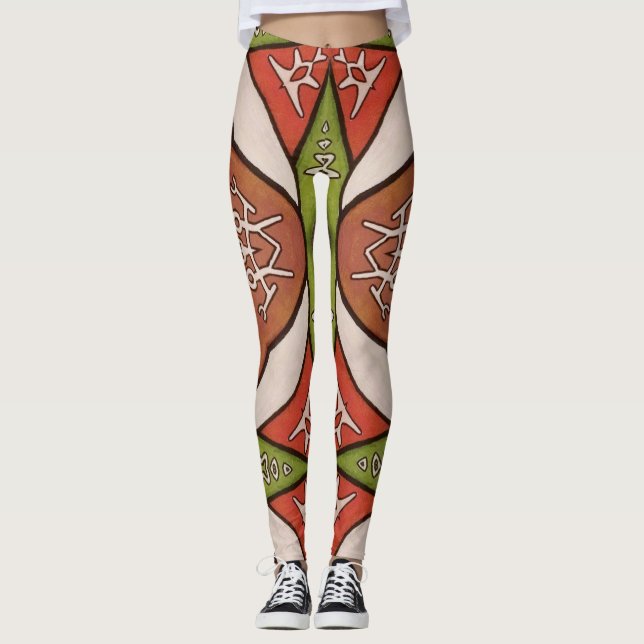 Leggings Samisk inspiration  (Devant)