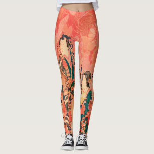 Leggings Samouraïs dans le kimono