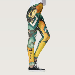 Leggings Samurai Swordsman crachats