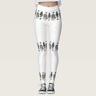 Leggings Santas Thunder_Cove, un drôle de pull de Noël
