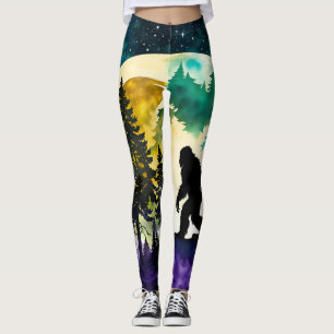 Leggings Sasquatch pleine lune