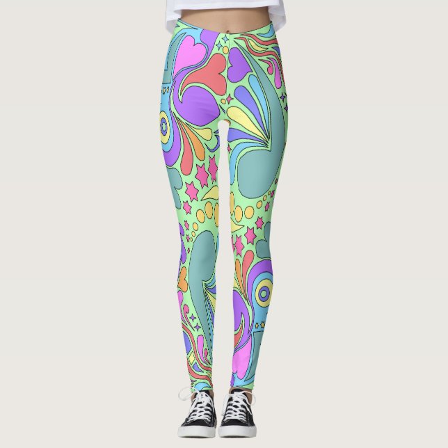 Leggings Sauvage et assez (Devant)