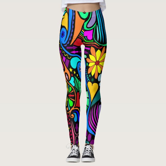 Leggings Sauvage et fou (Devant)