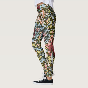 Leggings Schéma floral William Morris Snakeshead