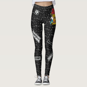 Leggings Scooby-Doo "lourd mêlent" le graphique