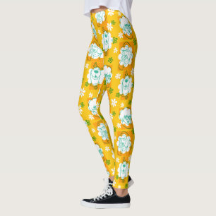 Leggings Scooby-Doo   Modèle floral de caractère