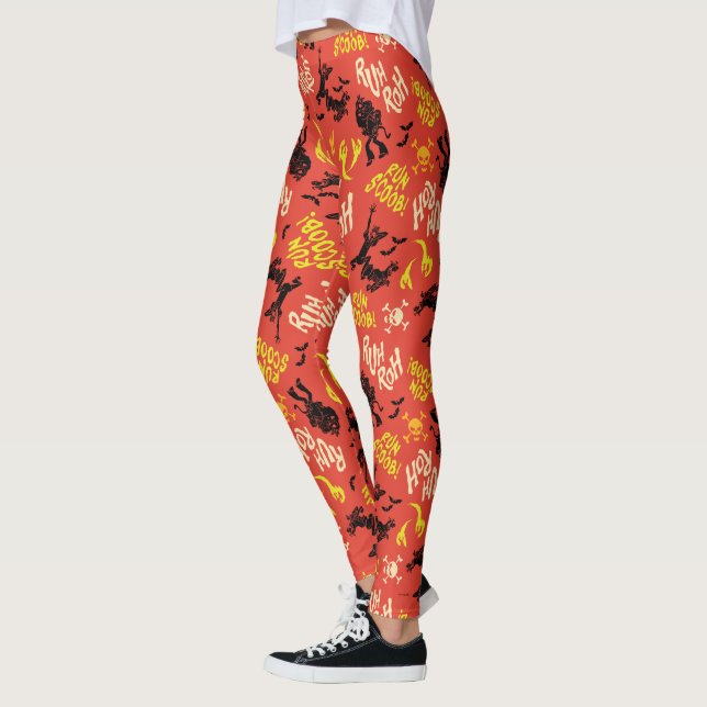 Leggings Scooby-Doo | Ruh Roh Run Scoob ! Motif (Gauche)