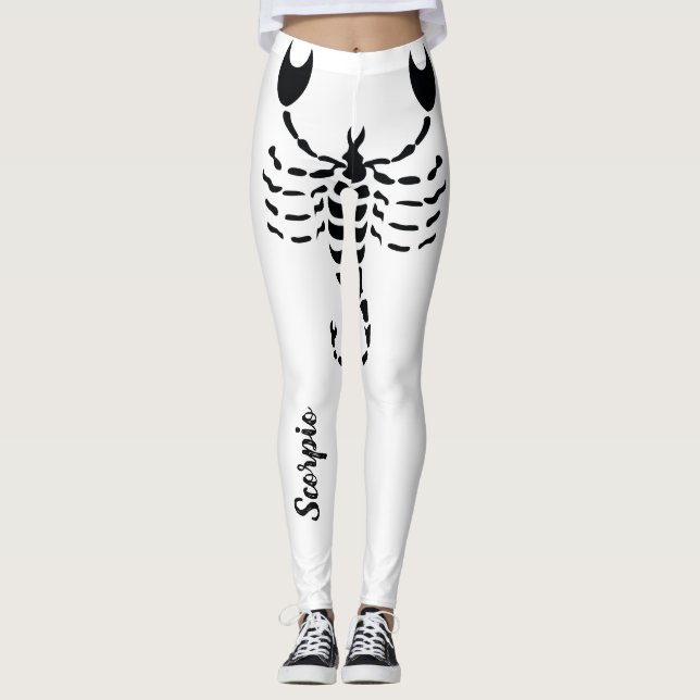 Leggings Scorpio, signe zodiaque (Devant)