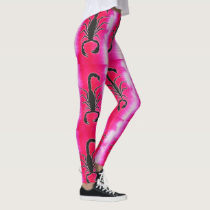 Leggings Scorpion rose