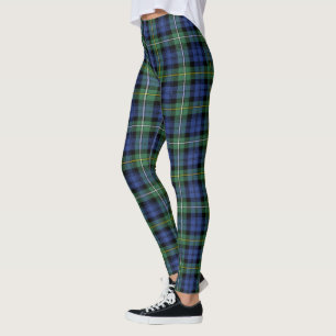 Leggings Scotstee Clan Campbell Argyll Femmes Tartan antiqu
