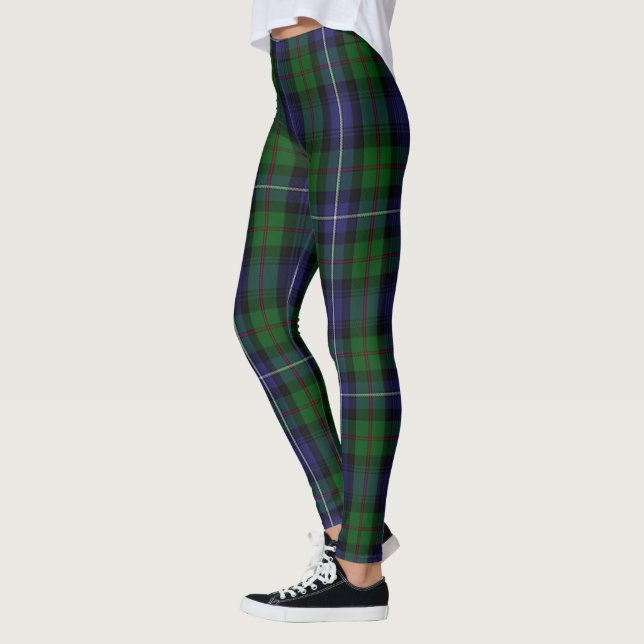 Leggings Scotstee Clan Donnachaidh Robertson Green Tartan W (Gauche)