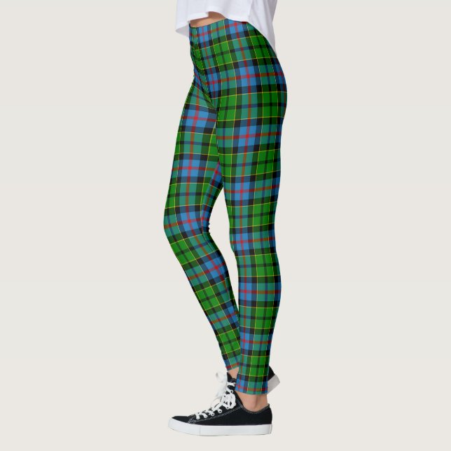 Leggings Scotstee Clan Forsyth Moderne Tartan Femmes Leggin (Gauche)
