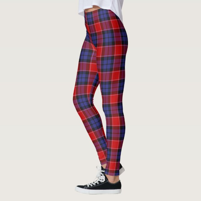 Leggings Scotstee Clan Graham de Menteith Red Tartan Women (Gauche)
