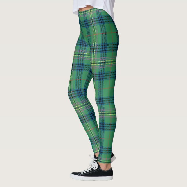 Leggings Scotstee Clan Kennedy Ancienne Tartan Women Leging (Gauche)