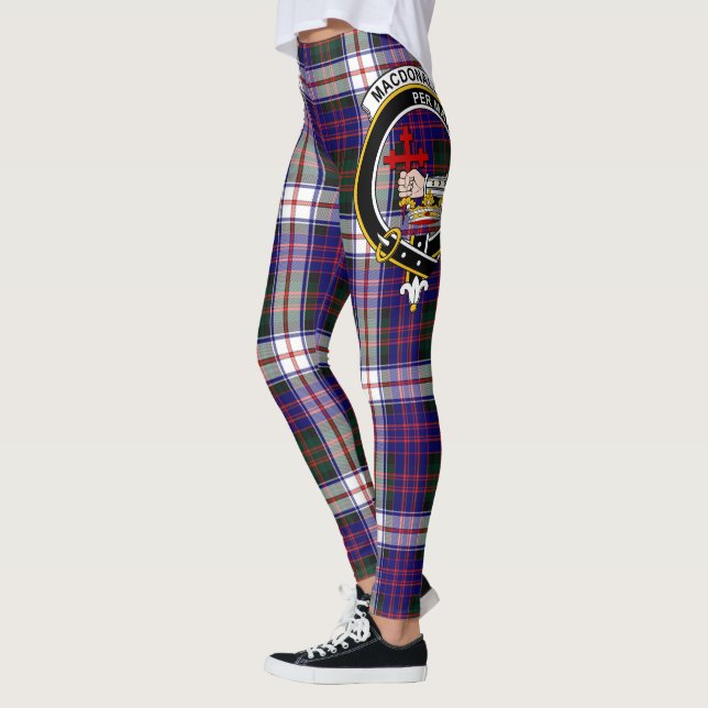 Leggings Scotstee Clan MacDonald robe moderne Crest Tartan  (Gauche)