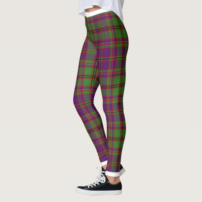 Leggings Scotstee Clan MacIntyre De Glenorchy Tartan Women (Gauche)