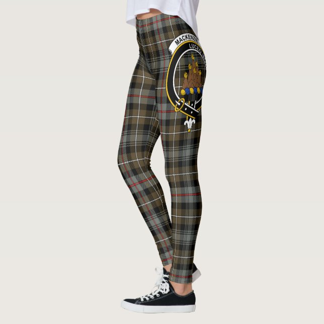 Leggings Scotstee Clan MacKenzie Patiné Crest Tartan (Gauche)