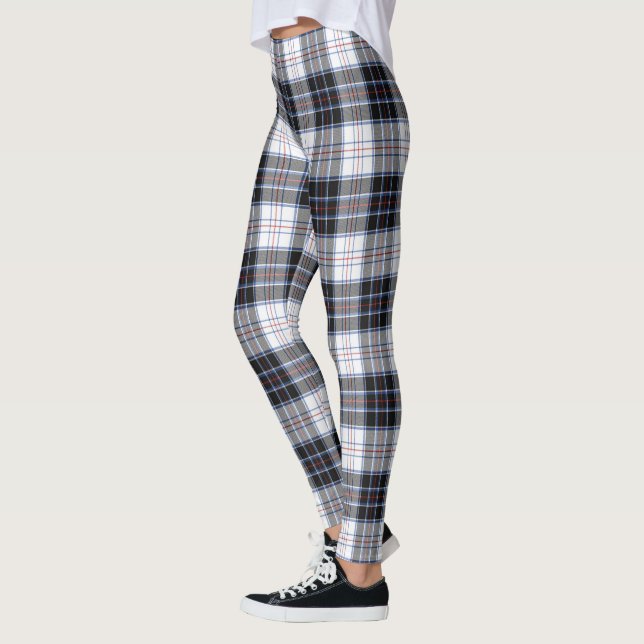 Leggings Scotstee Clan MacRae Robe Tartan antique moderne (Gauche)