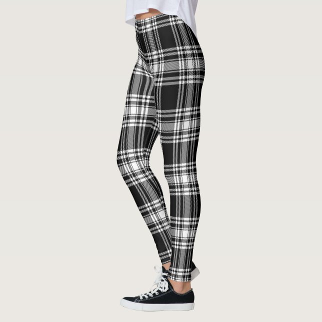 Leggings Scotstee Clan Menzies Modern Ancient Tartan Women  (Gauche)