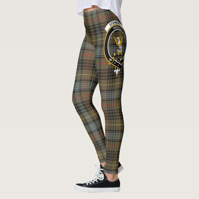 Leggings Scotstee Clan Stewart Chasse Patinée Crest (Gauche)