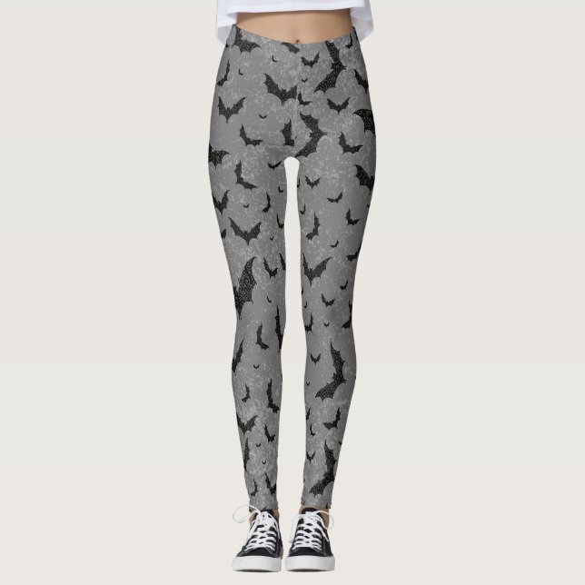Leggings Séchage de chaume tourbillonnant (Devant)