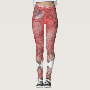 Leggings Sédiment Écarlate