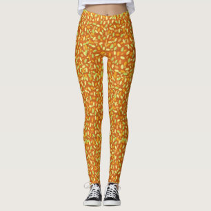 Leggings Semences Citrouilles d'Halloween portent chaque jo