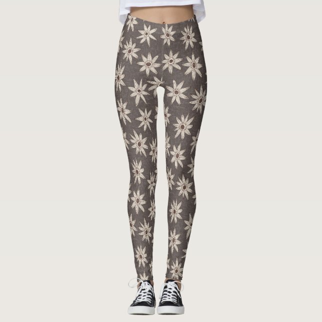 Leggings sémia brun (Devant)