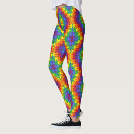 Leggings Sensibilisation sur l'autisme Puzzle par EelKat