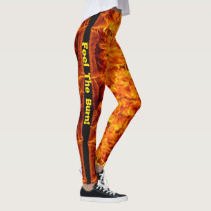 Leggings Sentez Les Légendes De Feu Brûlé S XL Personnal