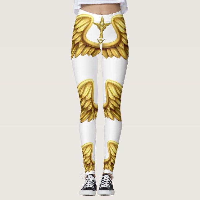 Leggings Séraphin Doré  (Devant)