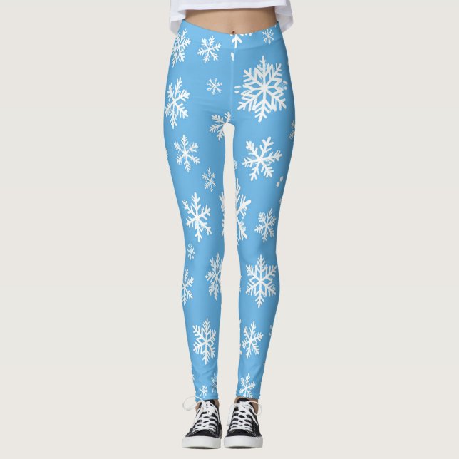 Leggings Sérénade de neige (Devant)