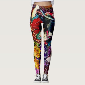 Leggings Serpent de combat samouraï