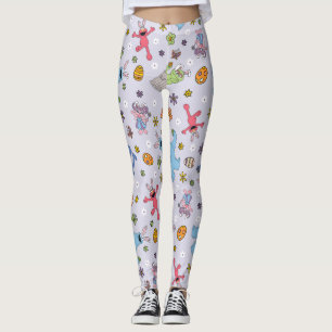 Leggings Sesame Street Bunny Motif
