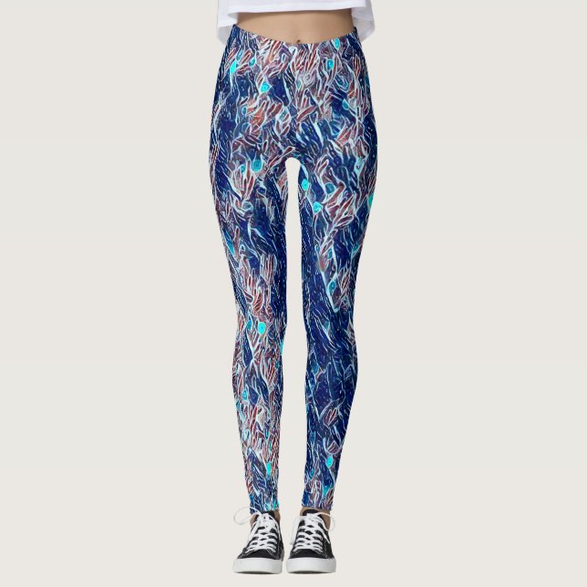 Leggings Seul le marcheur d'Alan remélangent des guêtres de (Devant)