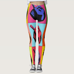 Leggings Sevivon Pop Art