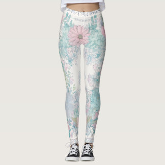 Leggings shabby chic dreamy mist pastel couleurs junk journ