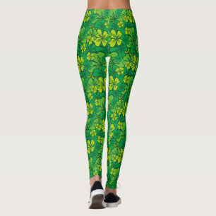 Leggings Shamrock irlandais